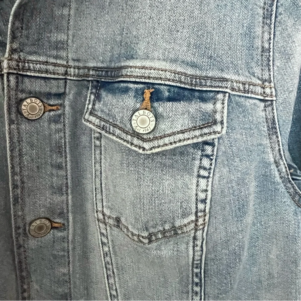 Talbots Classic Jean Jacket M - Picture 7 of 12